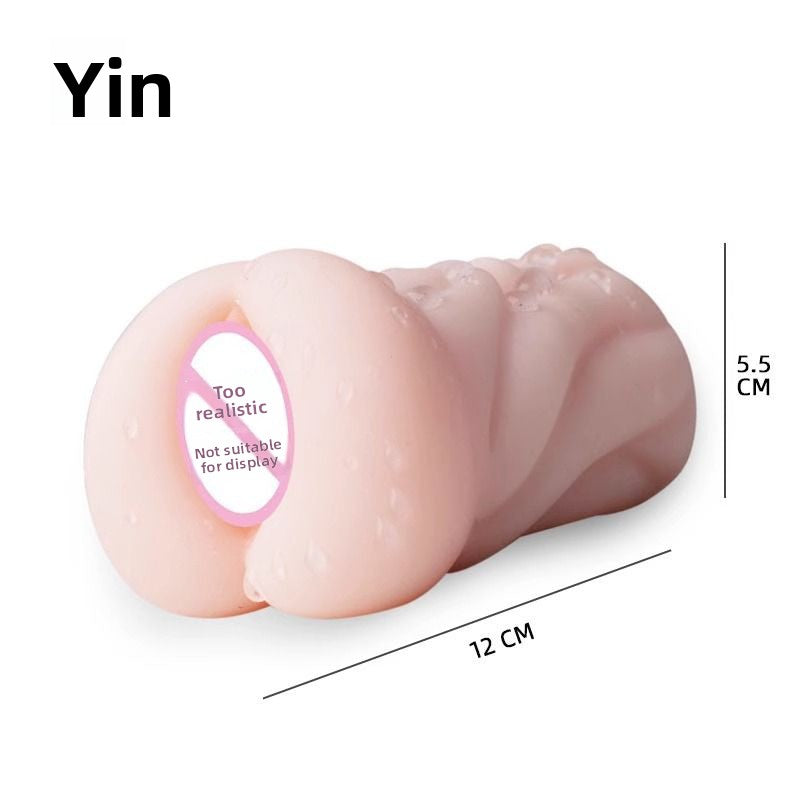 Male Masturbator Cup Realistic Mold Adult Toy