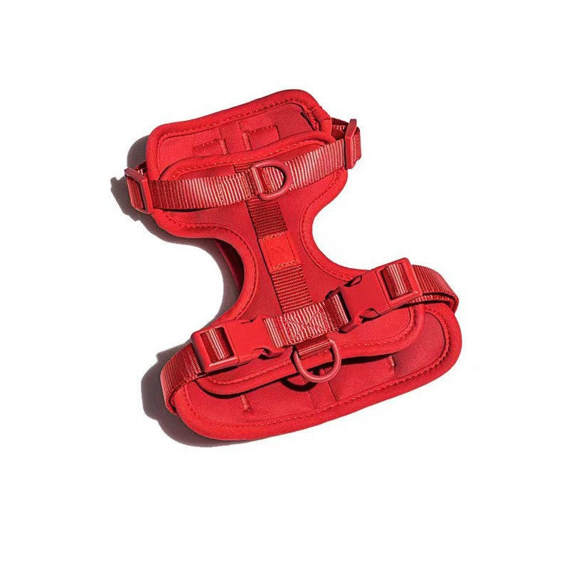 Harness for a pulling dog collar