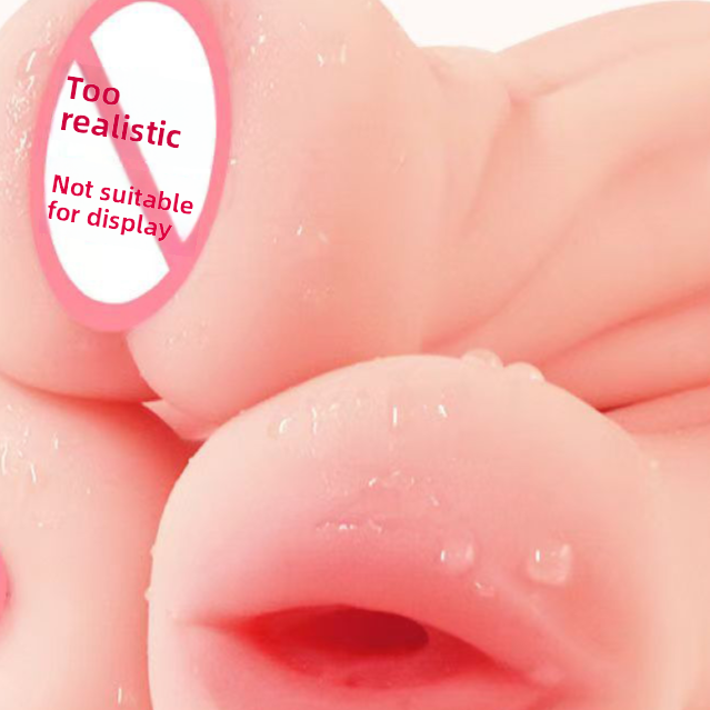 Male Masturbator Cup Realistic Mold Adult Toy