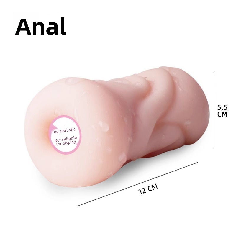 Male Masturbator Cup Realistic Mold Adult Toy