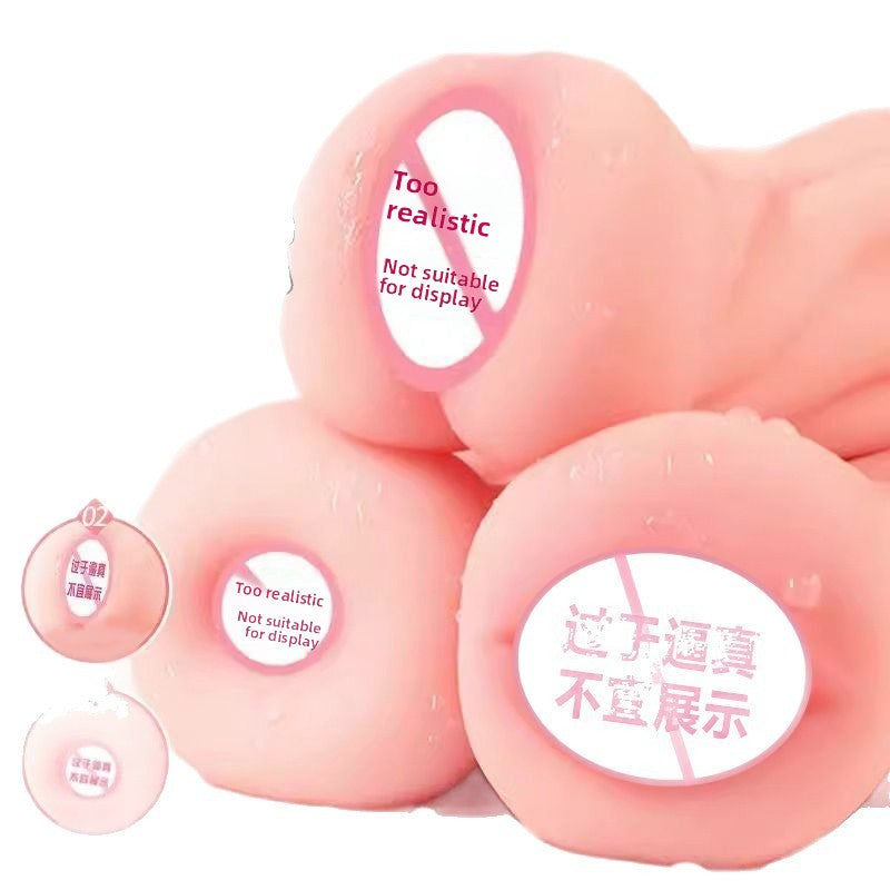 Male Masturbator Cup Realistic Mold Adult Toy