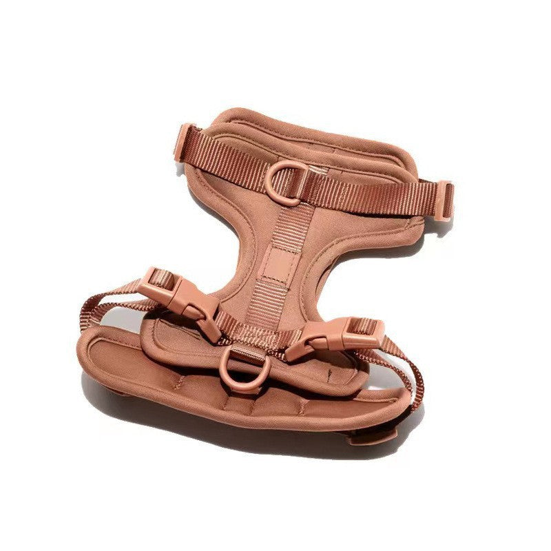 Harness for a pulling dog collar