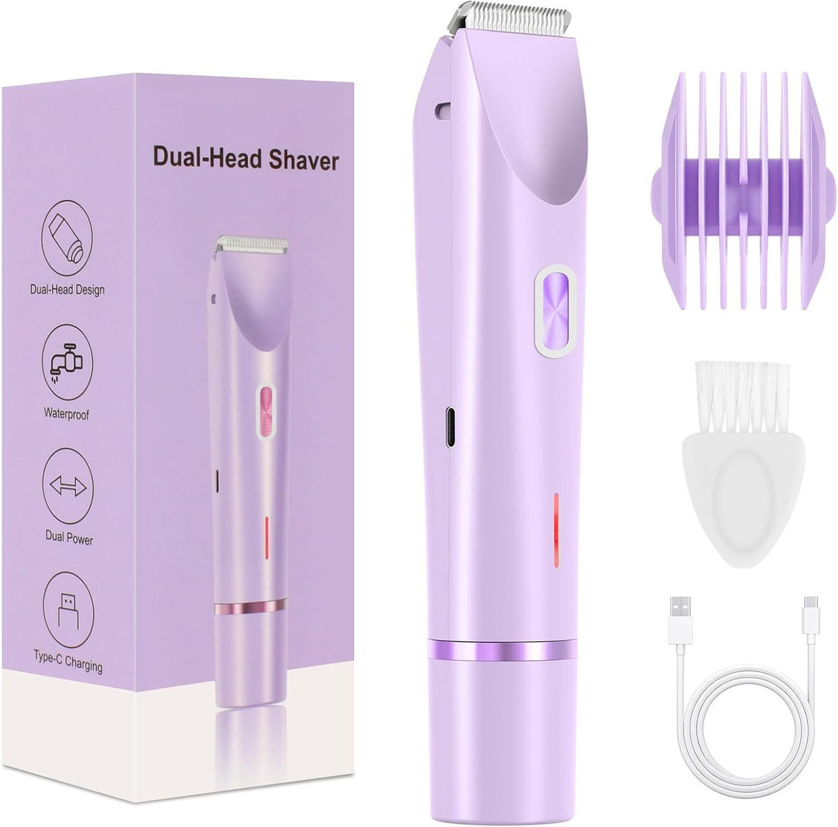 Double Head Electric Hair Removal Device