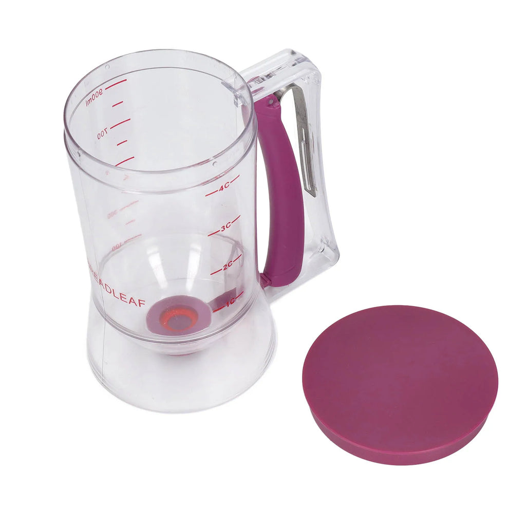 Batter Dispenser ABS 900ml Batter Cream Separator Baking Tool for Pancake Cupcake Cake Waffle Pancake Batter Dispenser