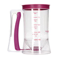 Batter Dispenser ABS 900ml Batter Cream Separator Baking Tool for Pancake Cupcake Cake Waffle Pancake Batter Dispenser