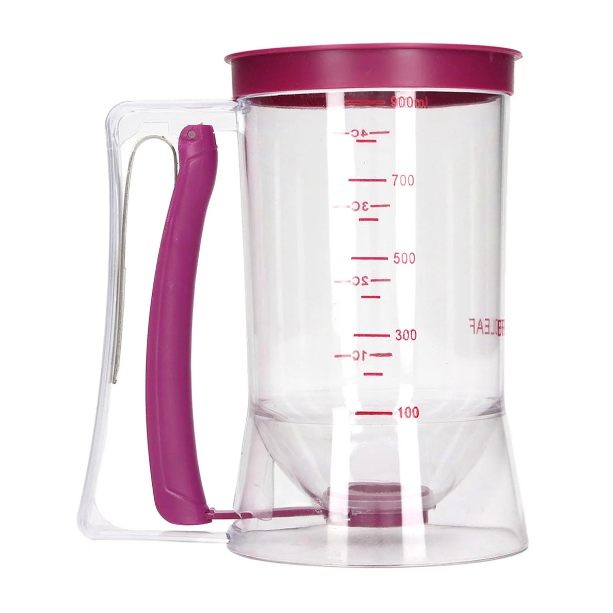 Batter Dispenser ABS 900ml Batter Cream Separator Baking Tool for Pancake Cupcake Cake Waffle Pancake Batter Dispenser