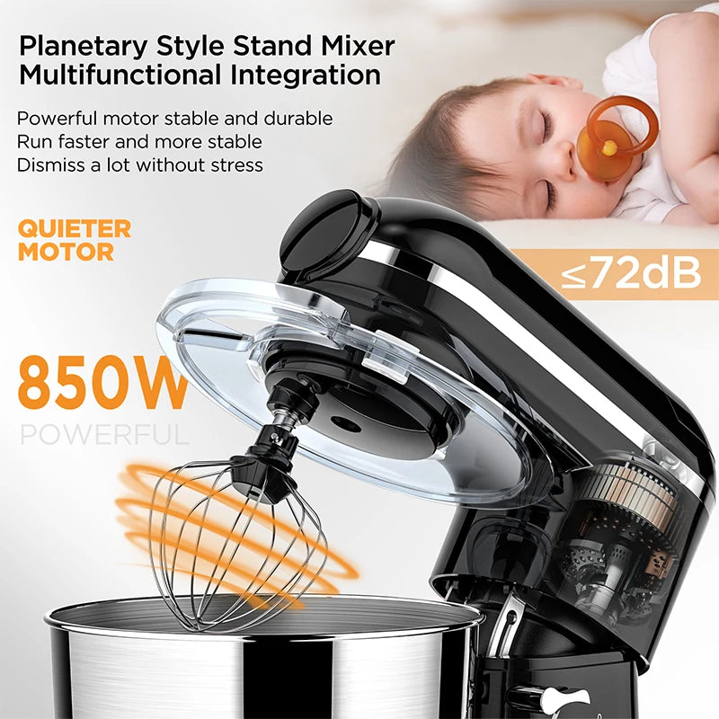 Kitchen Appliances Batidora MixerJuicer Grinder Blender Aid Functional Robot Beater Stand Food Mixer