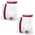 Batter Dispenser Hand-held Graduated Funnel Pastry Dough Dispensador Tools For Pancake Cupcakes Waffles Batter Kitchen Supplies