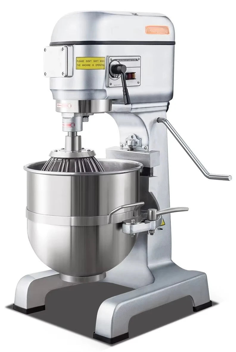 Batidora Industrial Commercial 10l 20l 30l 60l 80l Kitchen Stand Planetary Food Batter Bread Dough Cake Mixer Machine for Bakery