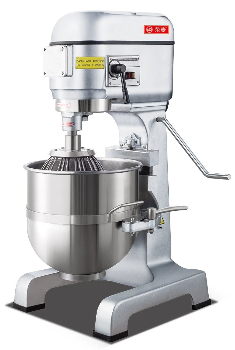 Batidora Industrial Commercial 10l 20l 30l 60l 80l Kitchen Stand Planetary Food Batter Bread Dough Cake Mixer Machine for Bakery