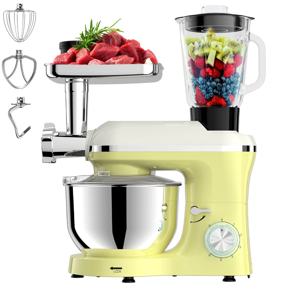 Kitchen Appliances Batidora MixerJuicer Grinder Blender Aid Functional Robot Beater Stand Food Mixer
