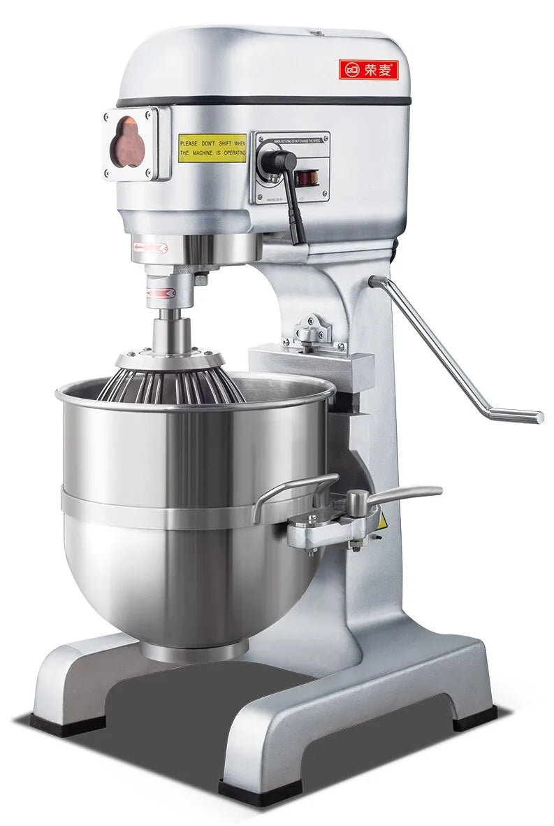 Batidora Industrial Commercial 10l 20l 30l 60l 80l Kitchen Stand Planetary Food Batter Bread Dough Cake Mixer Machine for Bakery