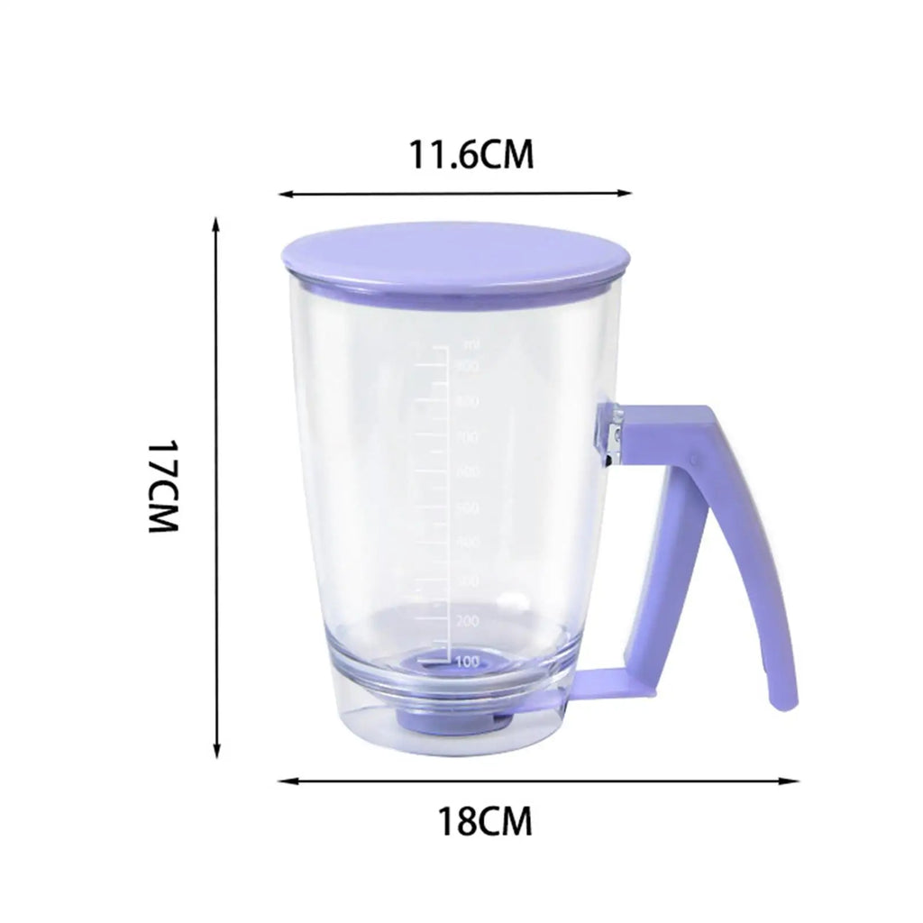 Home Baking Supplies Batter Dispenser with Graduations for Waffle Maker And Muffin Mix Separator Kitchen Tool