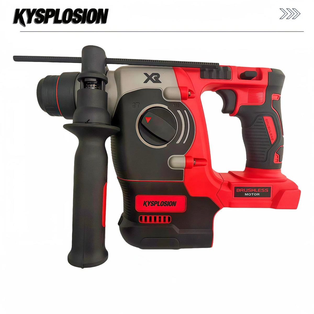 2 Modes Brushless SDS Rotary Hammer Drill Breaker Jackhammer Power Tool for Milwaukee M18 Battery Tool Only