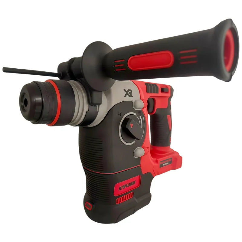 2 Modes Brushless SDS Rotary Hammer Drill Breaker Jackhammer Power Tool for Milwaukee M18 Battery Tool Only
