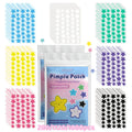280/1120/1680pcs Seven-Color Star Pimple Patches – Invisible Hydrocolloid Dots for Fun & Gentle Skincare