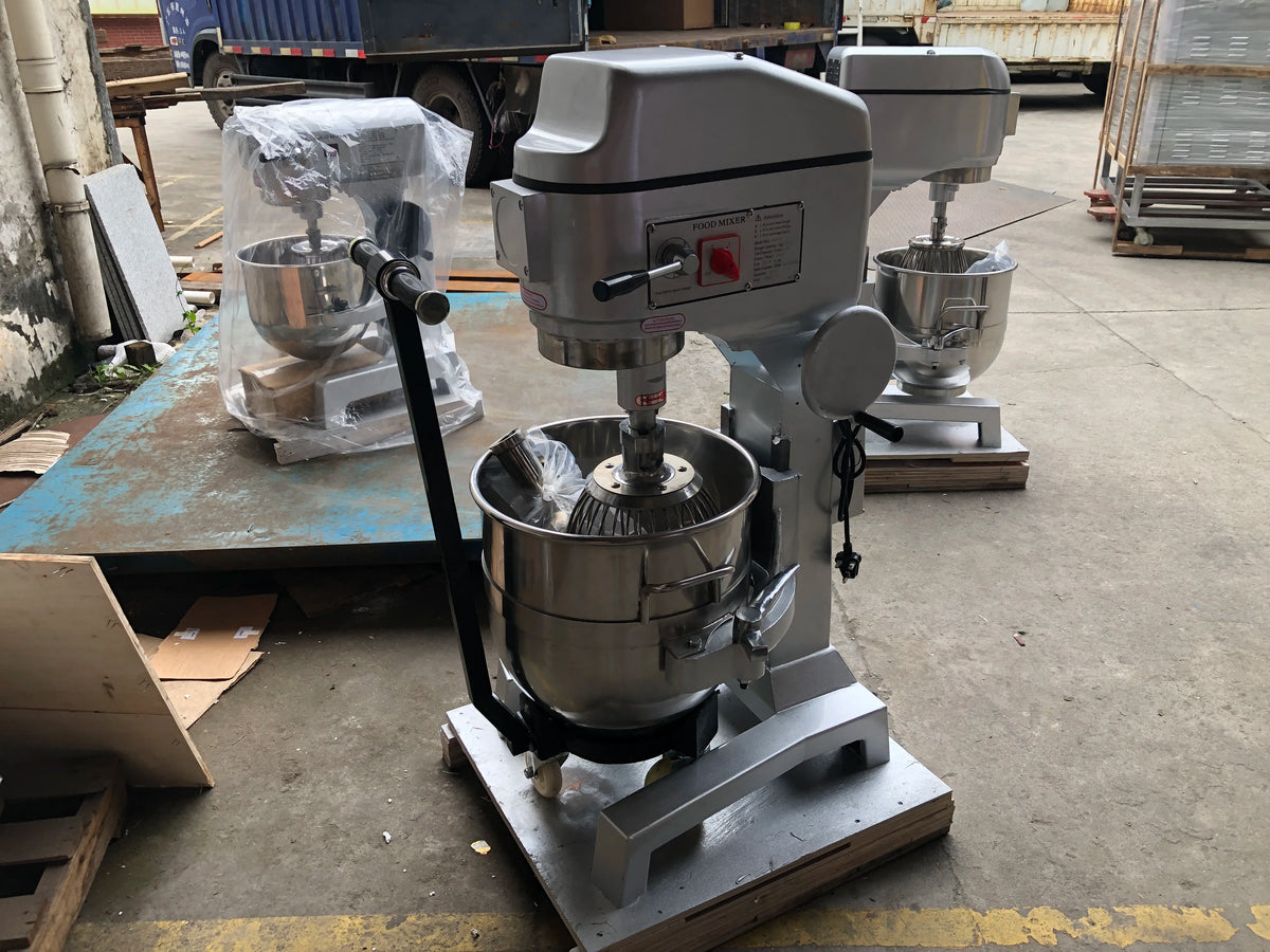 Batidora Industrial Commercial 10l 20l 30l 60l 80l Kitchen Stand Planetary Food Batter Bread Dough Cake Mixer Machine for Bakery