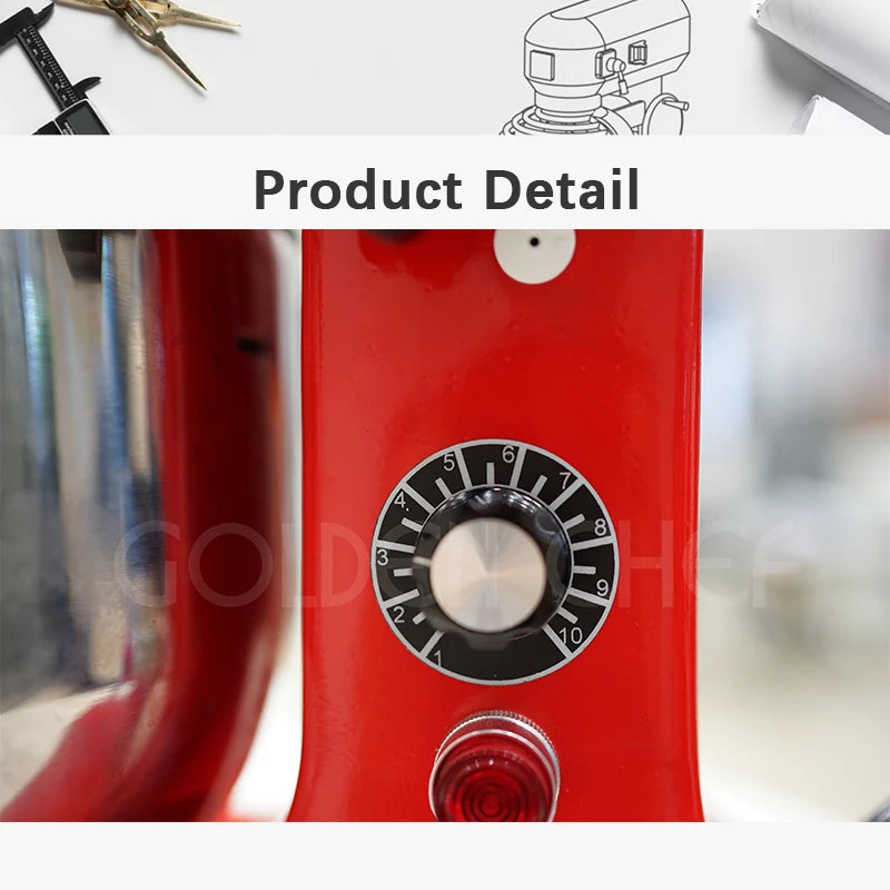 3 in 1 Batidora  Egg Flour Kneader Bakery Equipment Planetary Mixer Bread Dough Cake Mixer Machine Stand Food Mixers