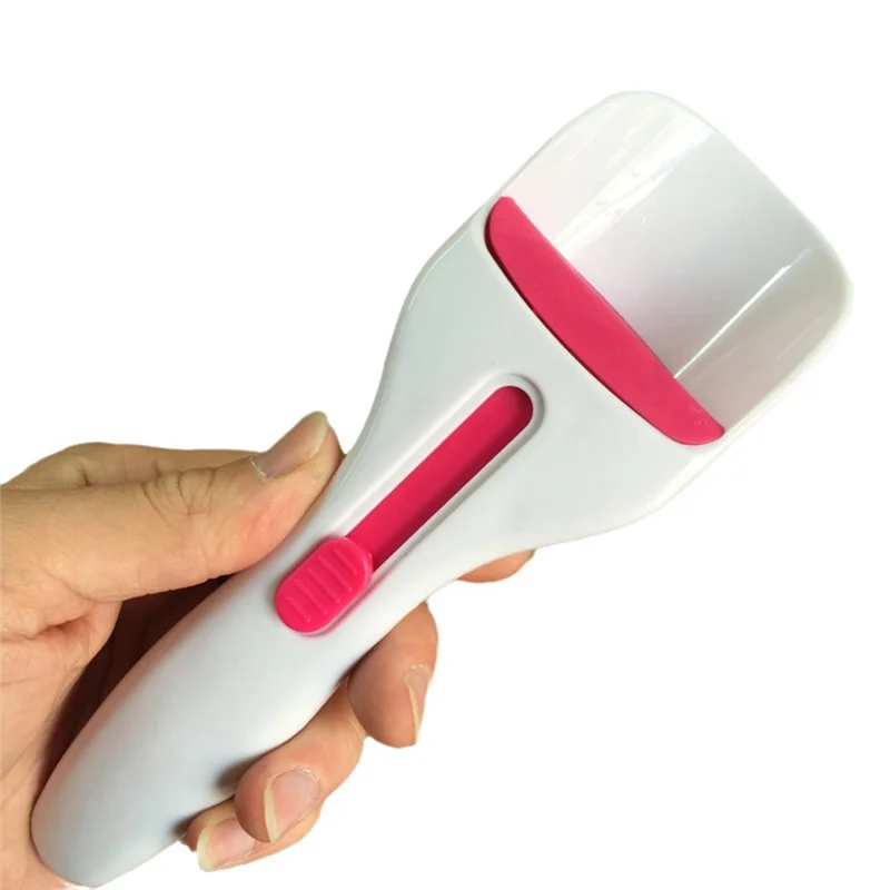 A69ecake Batter Distribution Scoop, One-Touch Sliding Button Dispenses Batter, Home Batter Dispenser Baking Tool