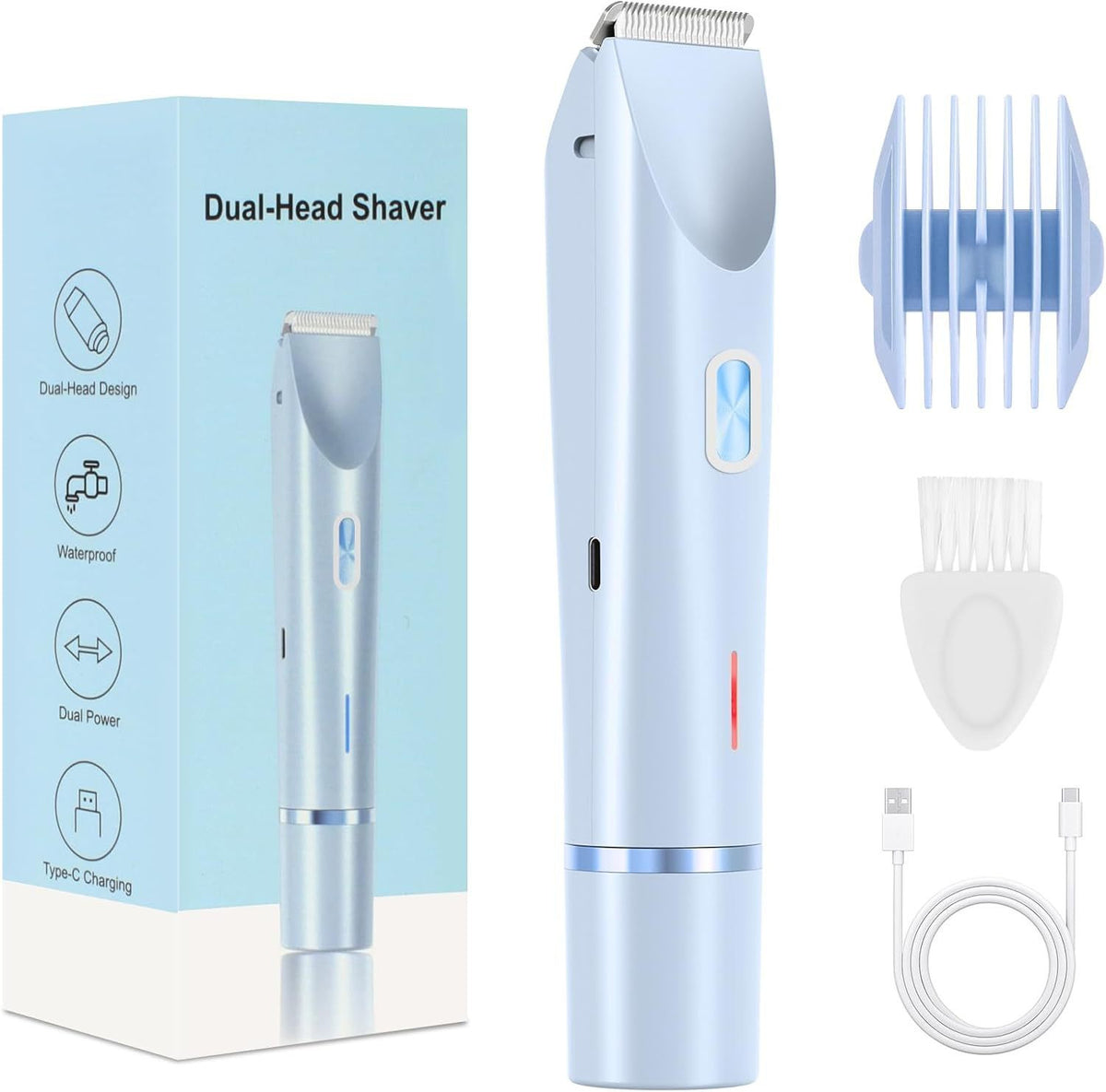 Double Head Electric Hair Removal Device