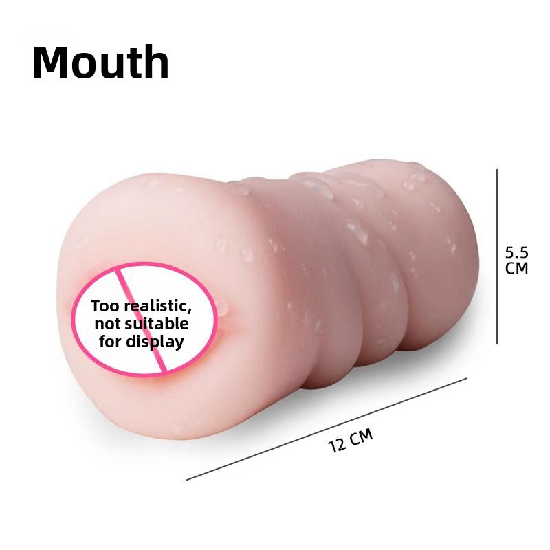 Male Masturbator Cup Realistic Mold Adult Toy